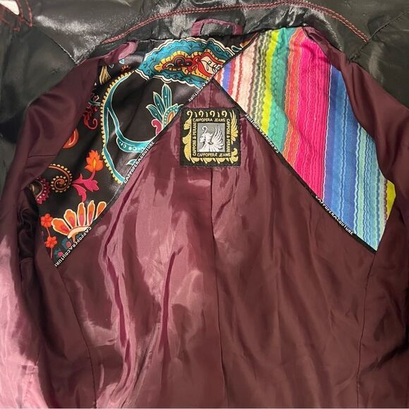 CAPPONI & PERANI Cappopera Y2K Winter Auttum Vintage Jacket Fit Size M - Picture 9 of 16